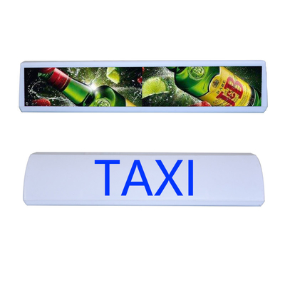 Blank P7 LED Taxi Cab Roof Sign Custom Car Topper Signs 20W