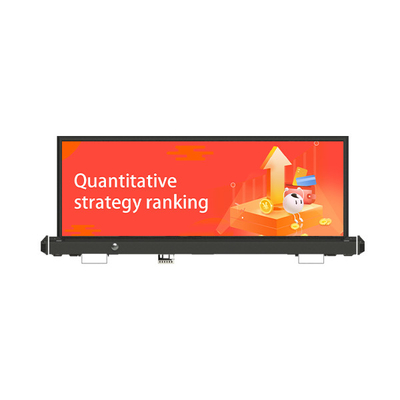 DOOH P3.3 Advertising Taxi Roof LED Display Anti-yellow Truck Mounted LED Display