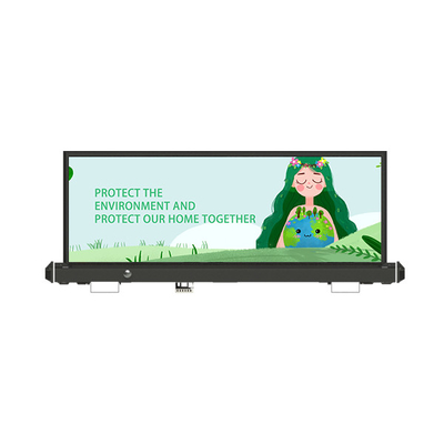 CE P3.3 Taxi Rooftop Advertising Smart Car Roof Advertising Light Box