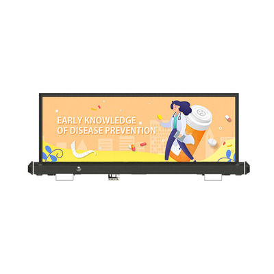 OEM P2.5 2.5mm Taxi Roof LED Display 120w Waterproof LED Sign